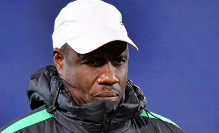 Pelatih Timnas Nigeria yang berjuluk  Super Eagles,  Salisu Yusuf. (foto: goal.com)