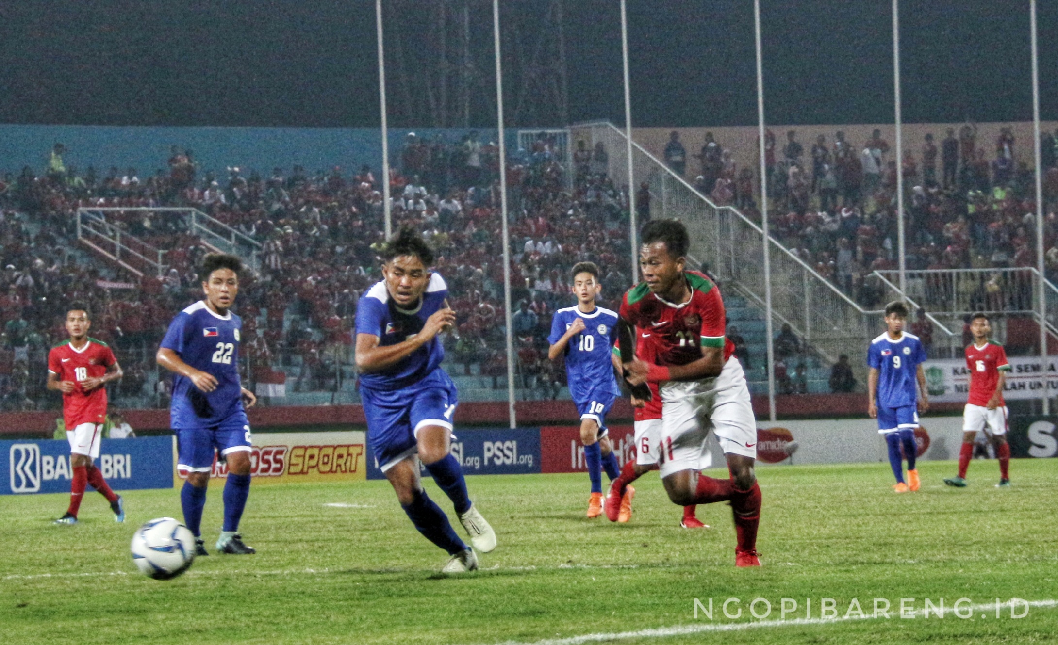 Timnas Indonesia U-16 vs Philippines, Minggu 29 Juli 2018. (foto: hrs/ngopibareng)