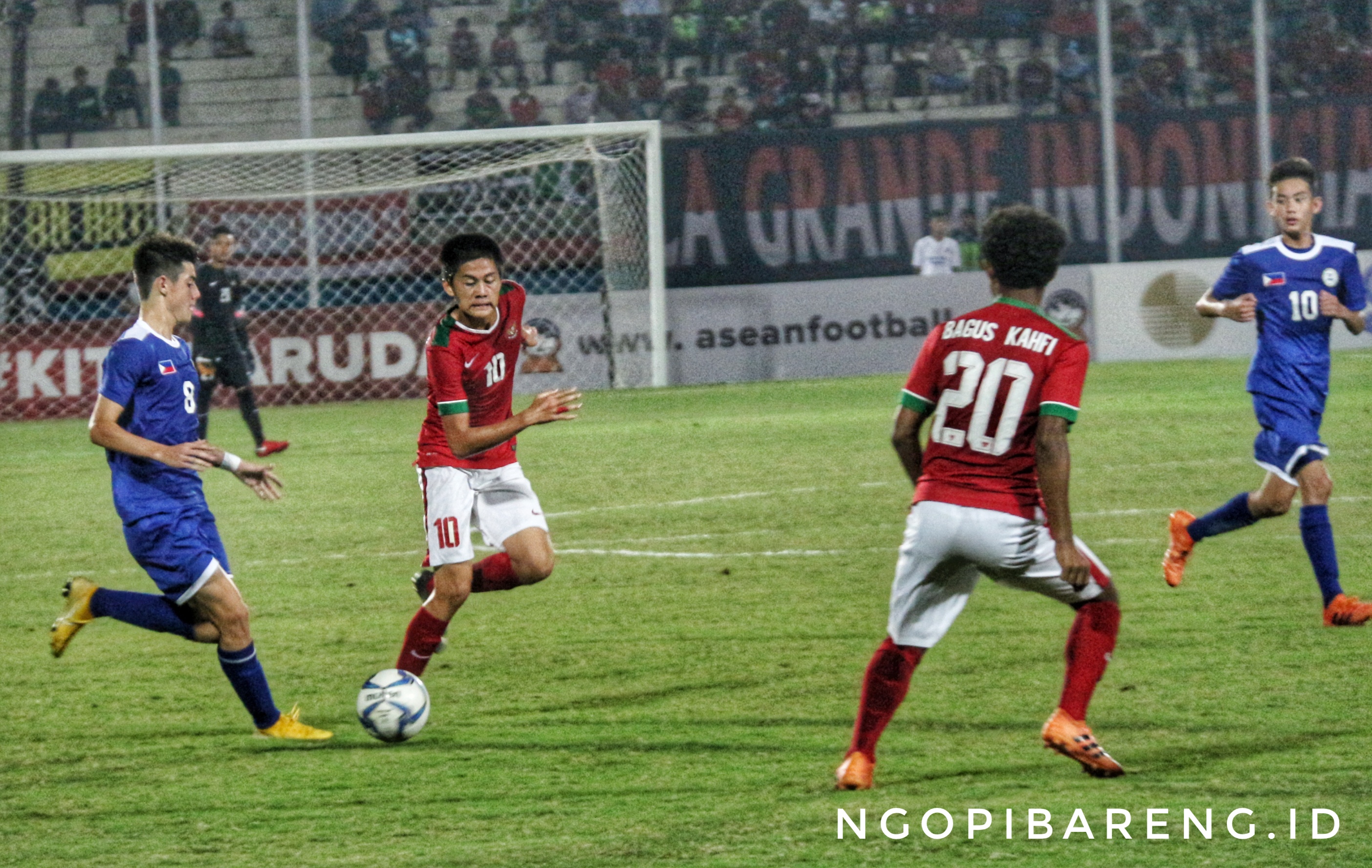 Timnas Indonesia vs Philippines di Piala AFF U-16, Minggu 29 Juli 2018. (foto: hrs/ngopibareng)