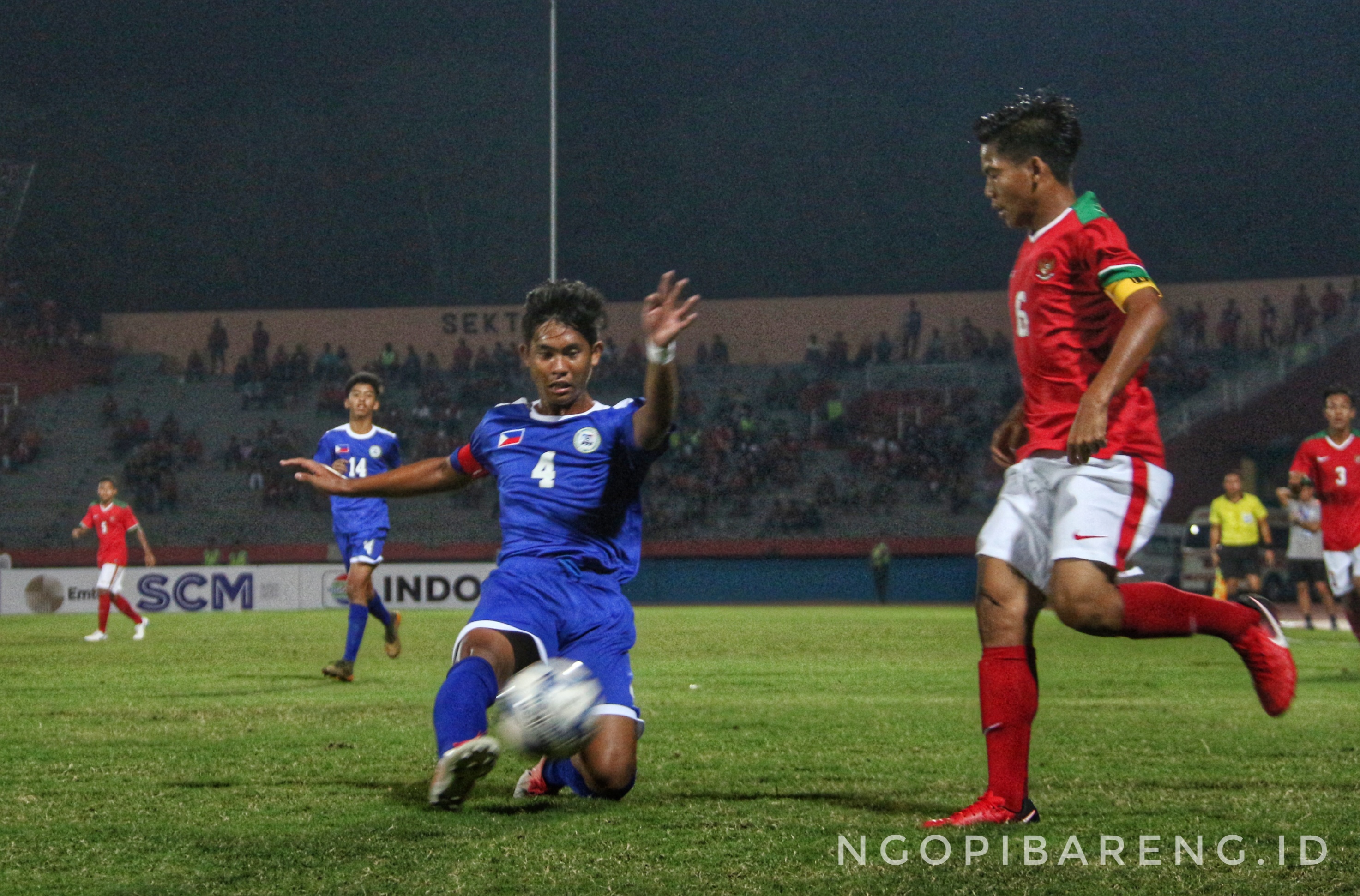 Timnas Philipina vs Indonesia di Piala AFF U-16, Minggu 29 Juli 2018. (foto: hrs/ngopibareng)