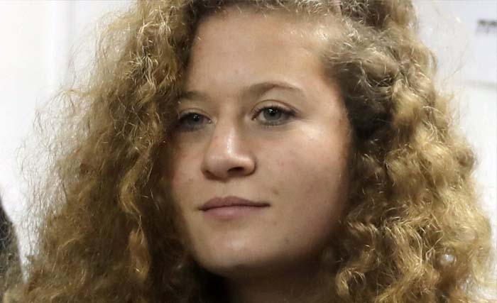 Ahed Tamimi. (foto: afp)