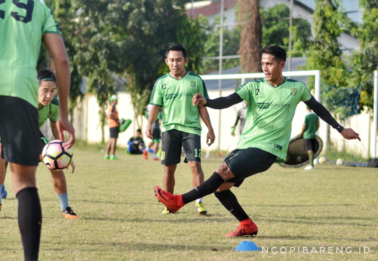 Pemain Persebaya, Sidik Saimima. (foto: hrs/ngopibareng)