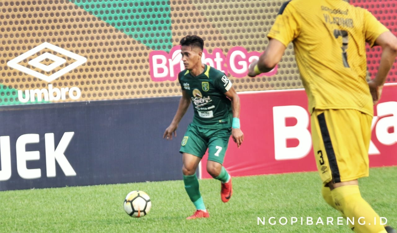 Pemain Persebaya, Sidik Saimima. (Foto: Haris/ngopibareng)