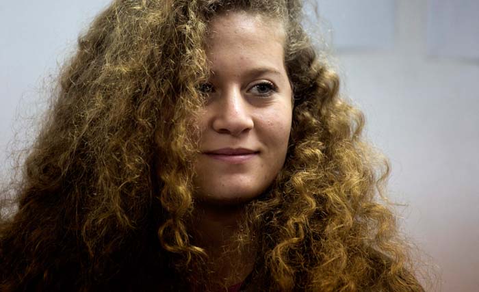 Ahed Tamimi. (foto: afp)