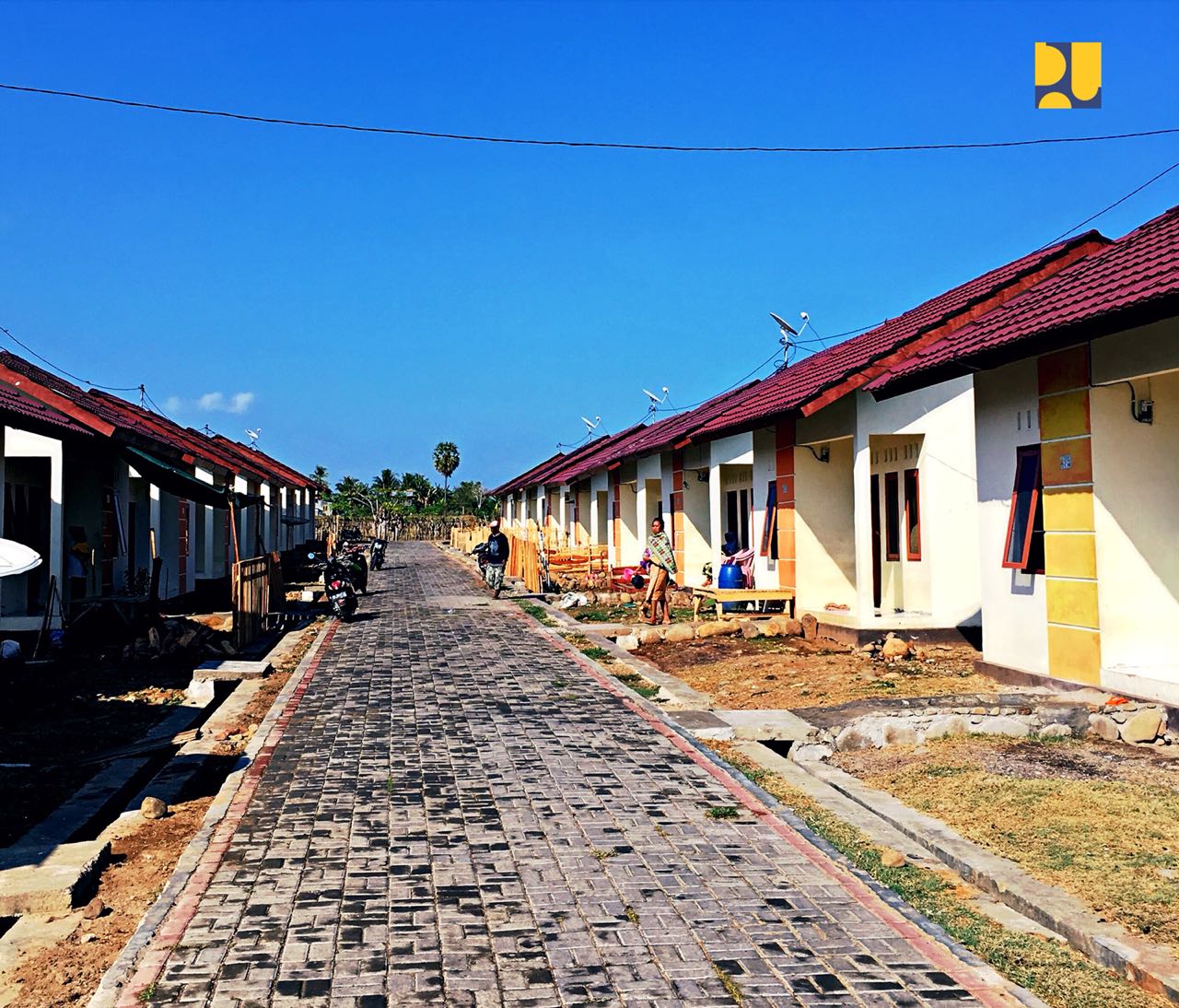 Unit rumah khusus yang dibangun Kementerian PUPR, di Pulau Sumbawa, Provinsi Nusa Tenggara Barat. (Foto: Dok. PUPR)