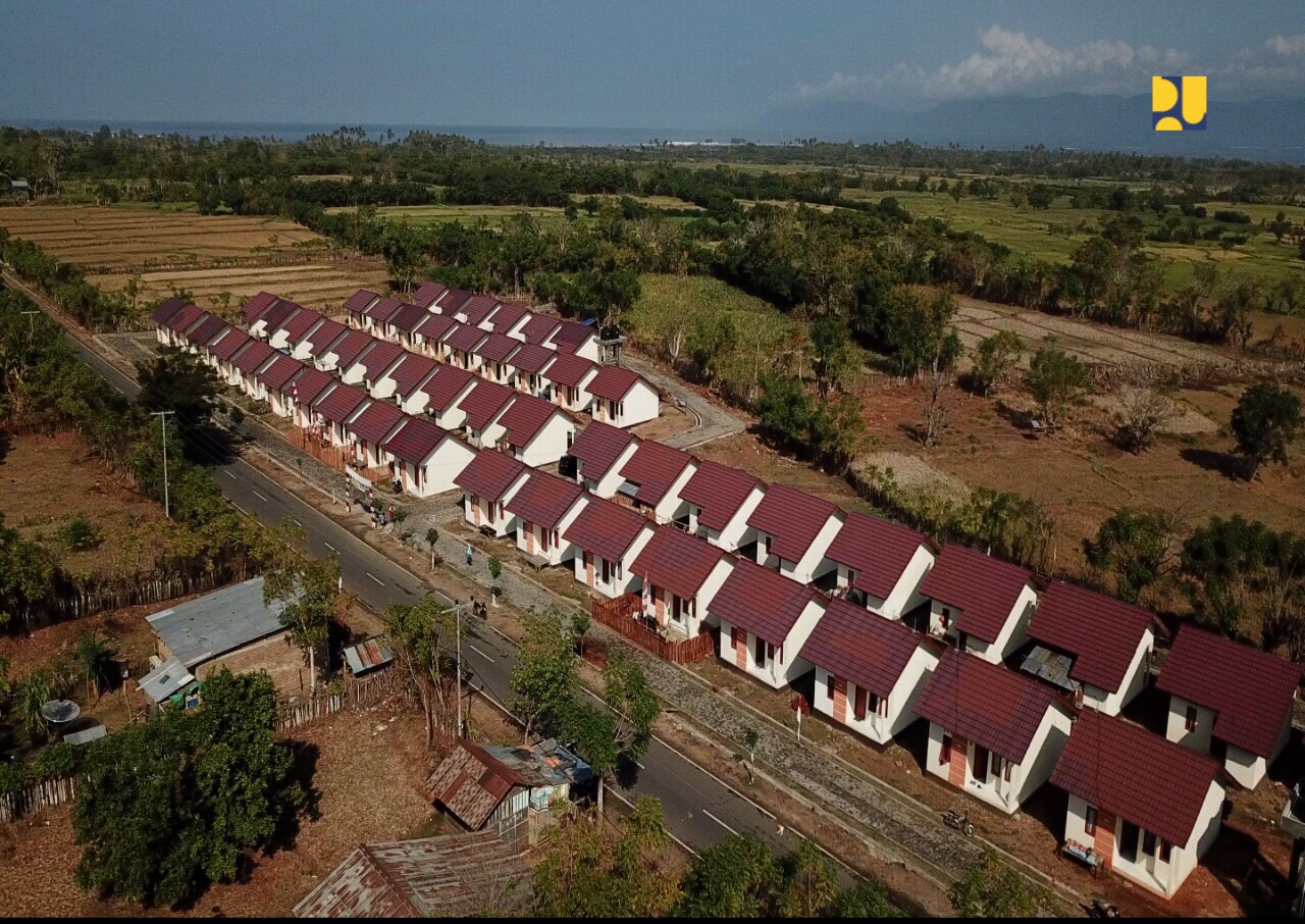 Unit rumah khusus yang dibangun Kementerian PUPR, di Pulau Sumbawa, Provinsi Nusa Tenggara Barat. (Foto: Dok. PUPR)