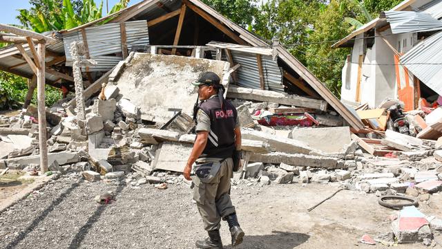 Gempa Lombok. (Foto: Istimewa)