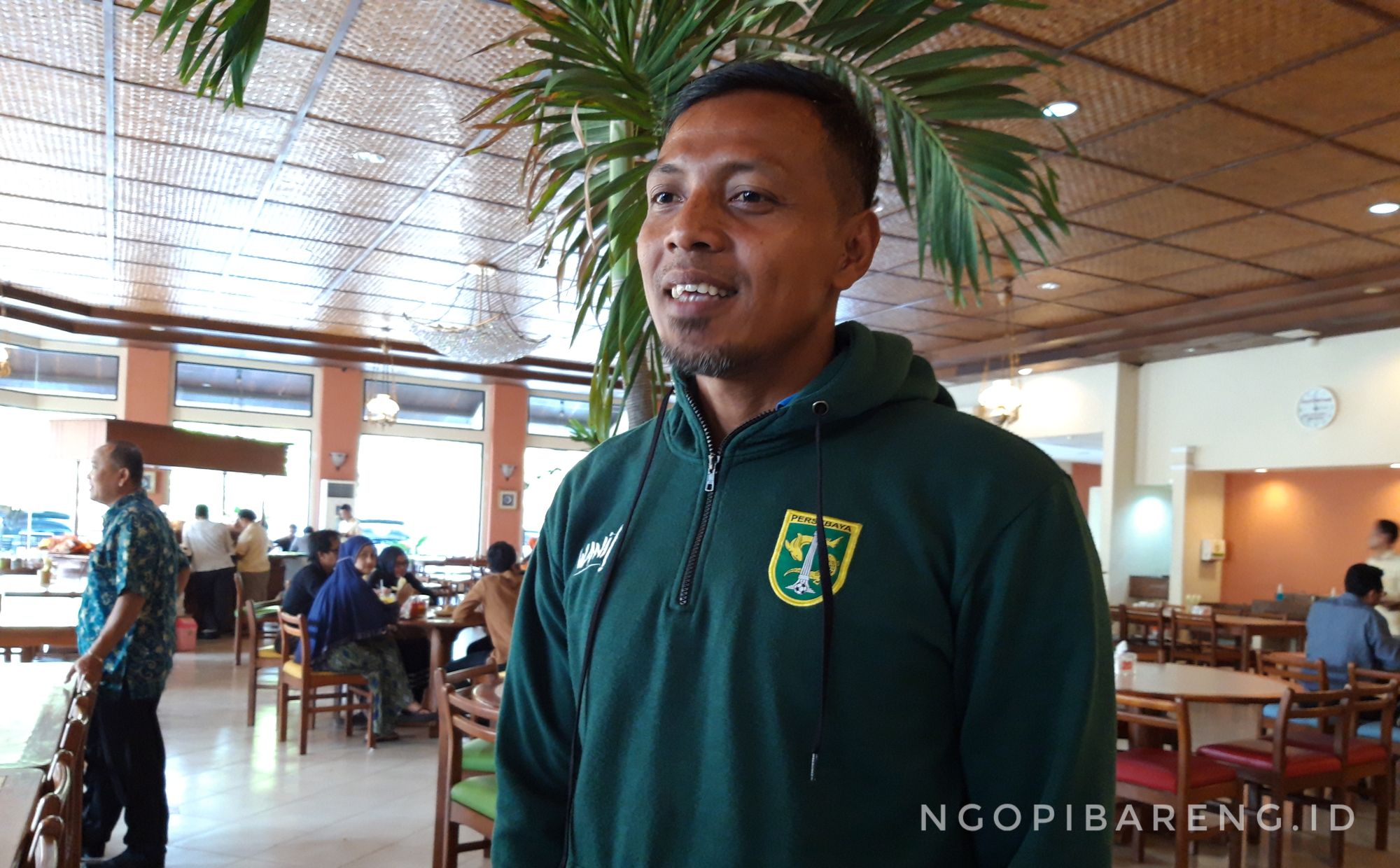 Caretaker Persebaya, Bedjo Sugiantoro. (foto: hrs/ngopibareng)