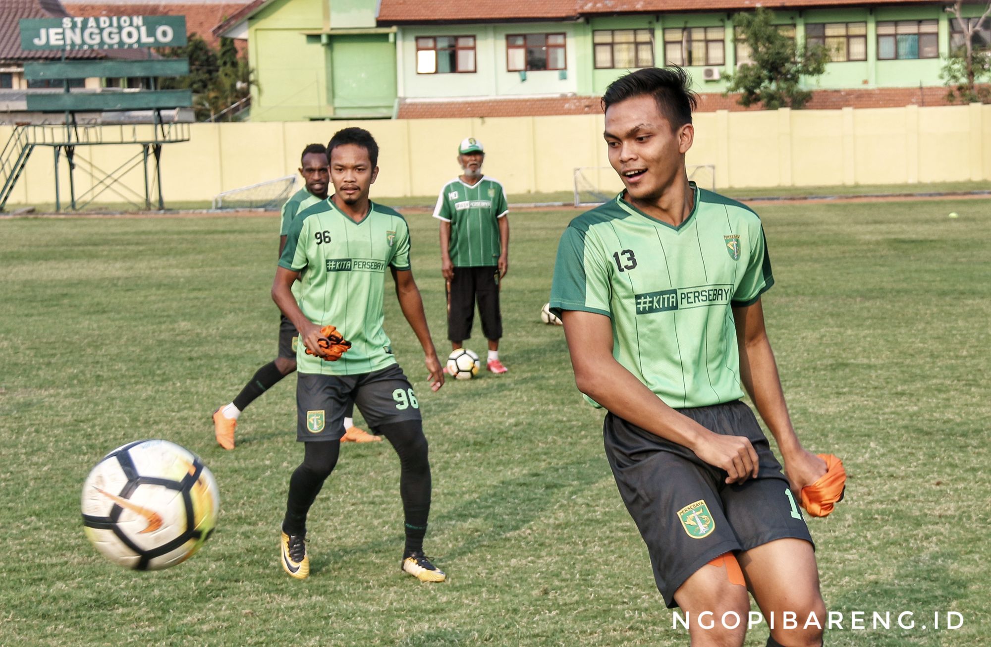 Pemain belakang Persebaya, Rahmad Irianto. (Foto: Haris/ngopibareng.id)