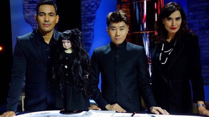 HOST: Tayangan 'Karma', reality show di ANteve. (foto: ist)