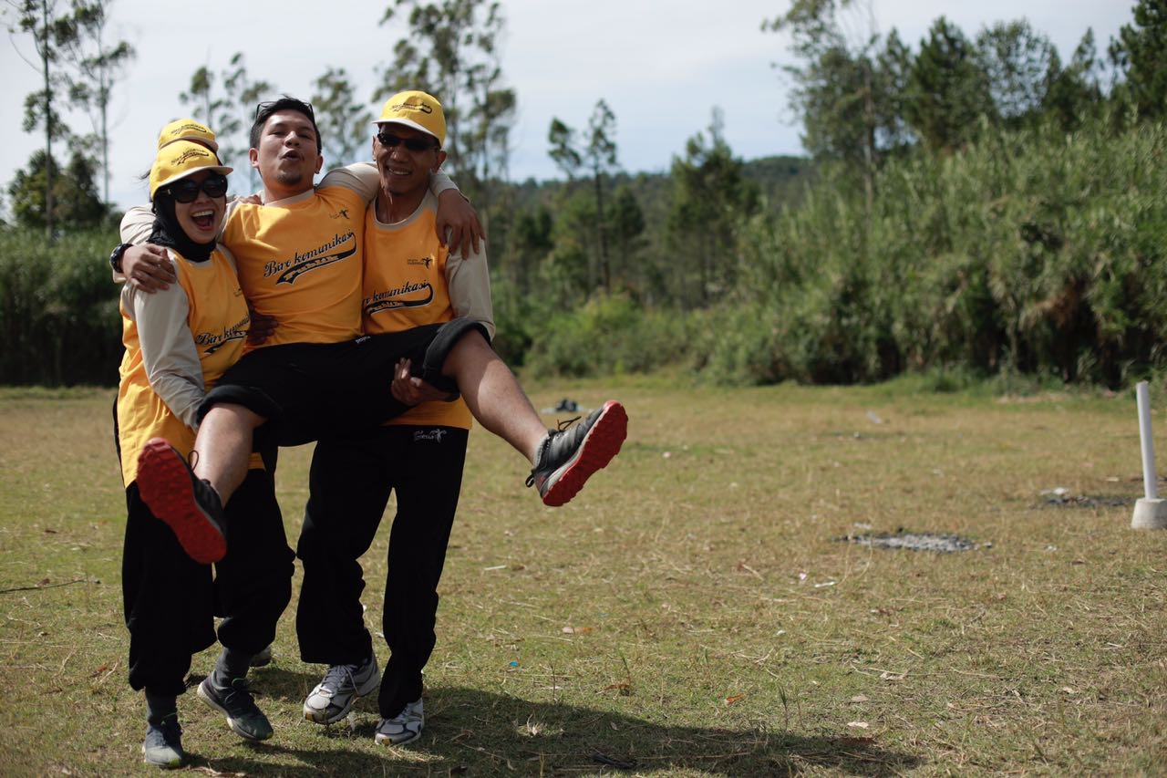 Pengenalam savety di lokasi nomadic tourism. foto:kemenpar