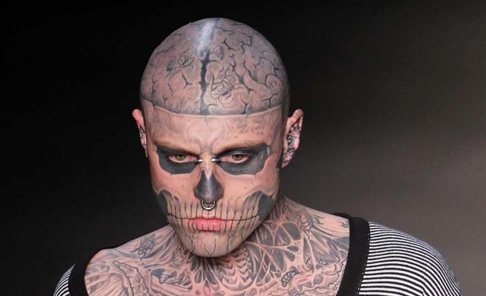 Zombie Boy, meninggal Rabu lalu, diduga bunuh diri. (foto: afp)