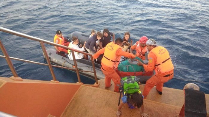 Harus tuntas hari ini evakuasi para Wisman. foto:istimewa