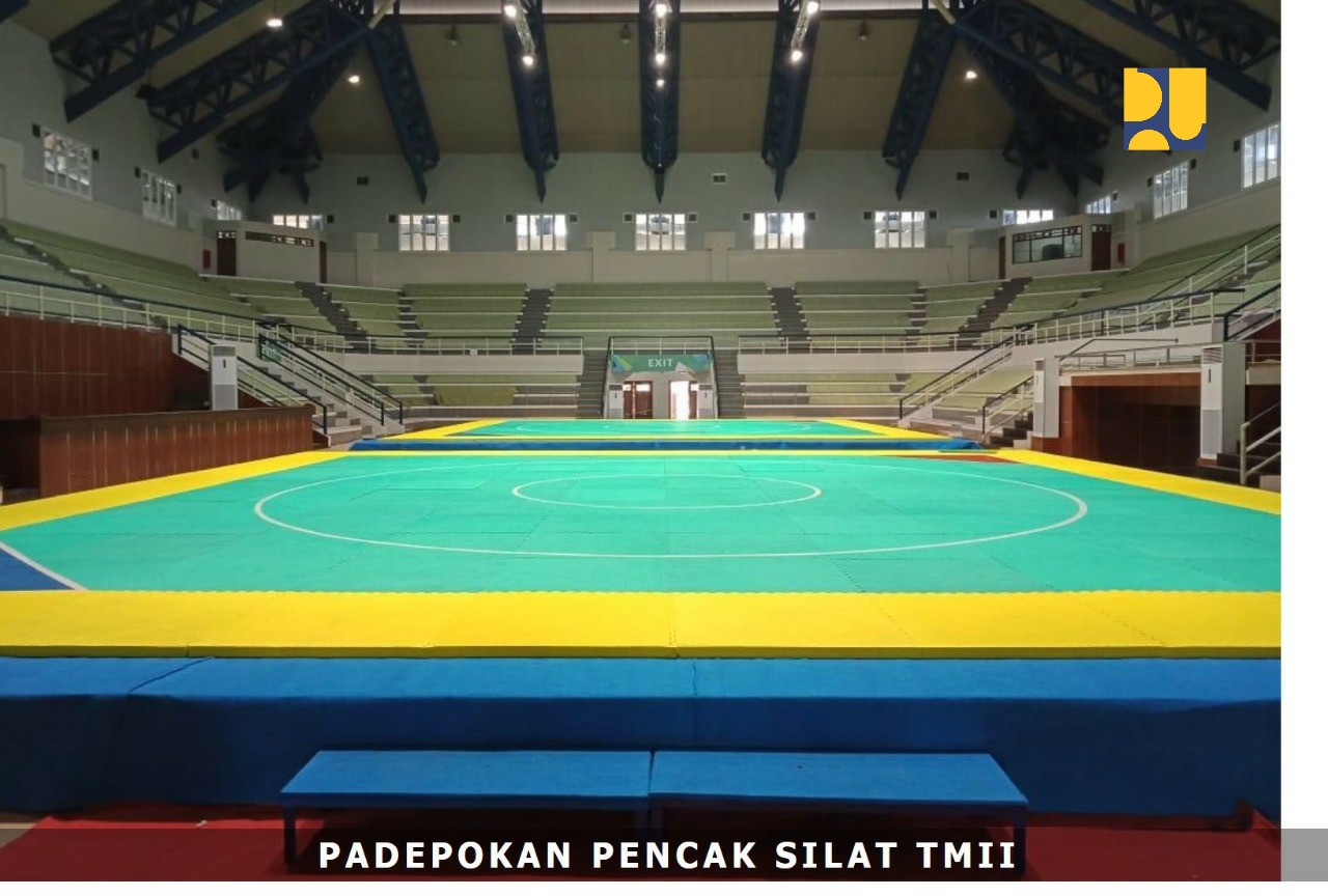 Padepokan Pencak Silat Indonesia di TMII. (Foto: Dok. PUPR)