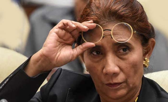 Menteri Kelautan dan Perikanan Susi Pudjiastuti. (foto: dok.antara)