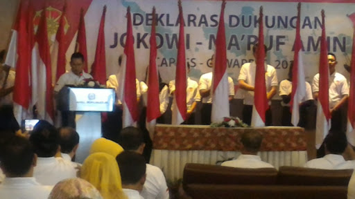 Deklarasi Cakra 19. Foto : Antara