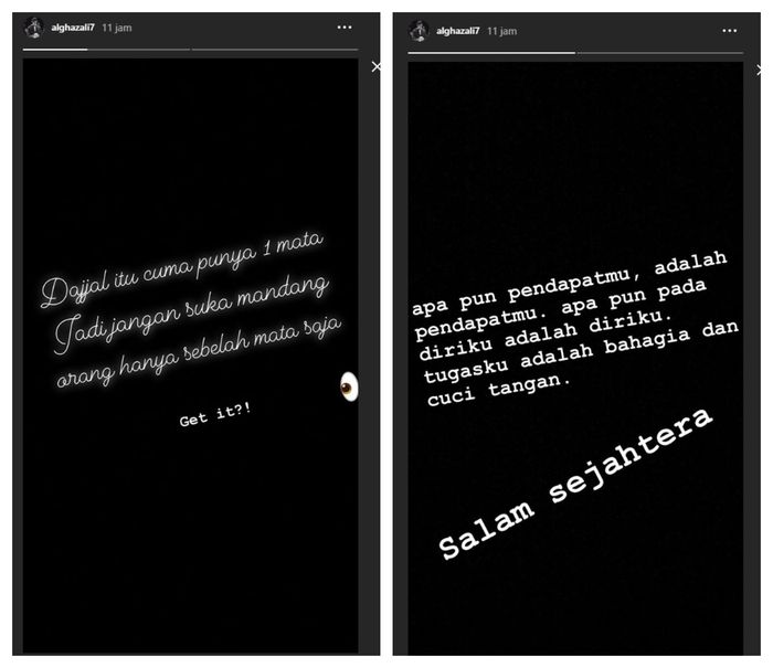 Instagram Al Ghazali.