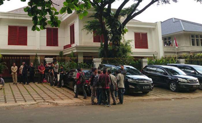 Salah satu rumah bacapres Prabowo Subianto di Jl. Kertanegara, Kebayoran Baru, (foto: poskota)Jakarta Selatan.