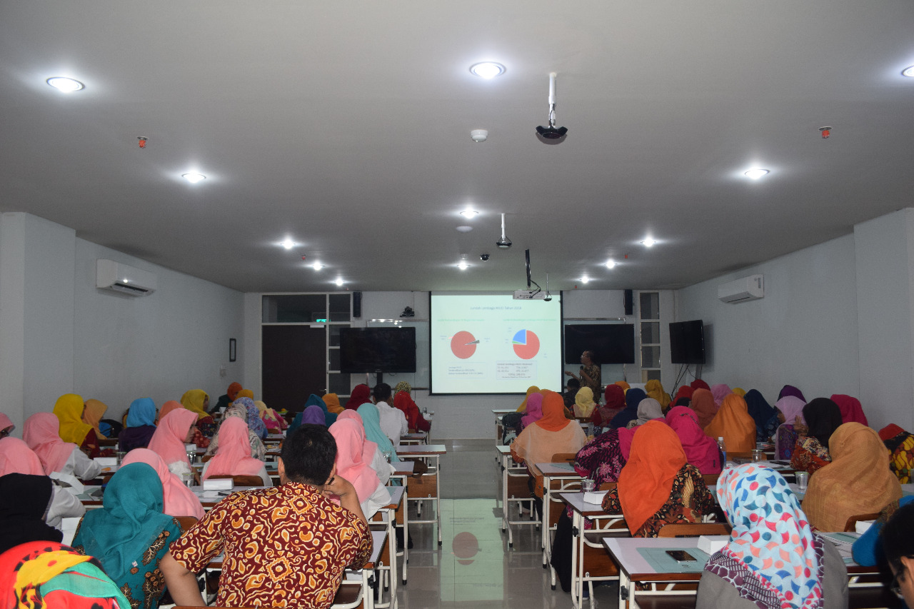 Para peserta seminar 'Pendidikan Anak Usia Dini untuk Menghadapi Era Industri 4.0' yang berasal dari guru PAUD dan TK. (Dok)