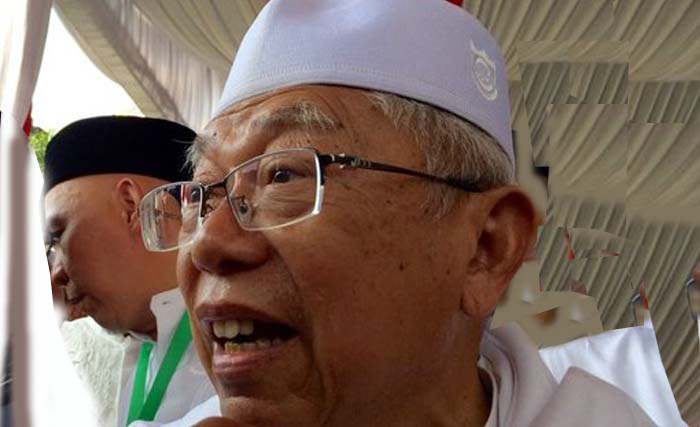 KH Ma'ruf Amin.  (foto:antara)