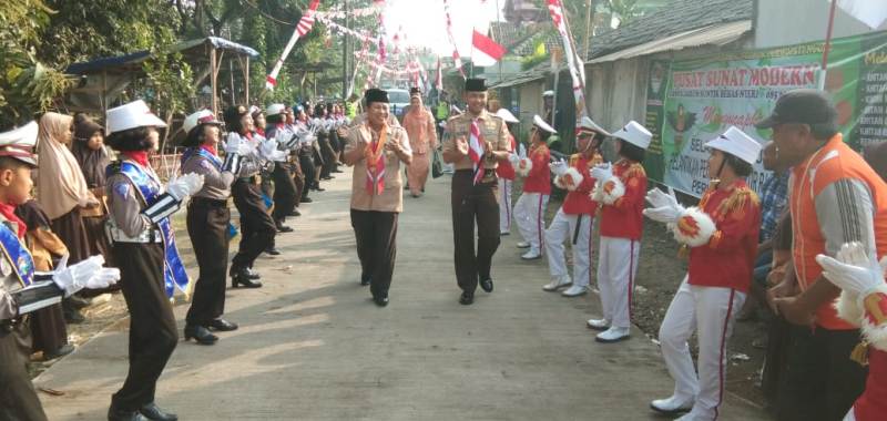 Dandim 0815 Bersama Ketua Kwartir Cabang Gerakan Pramuka Kabupaten Mojokerto