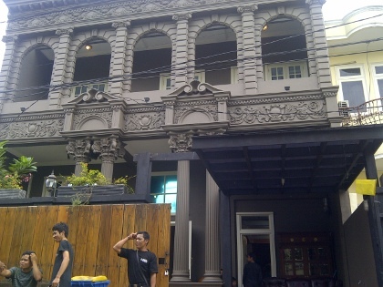Rumah Ahmad Dhani di kawasan Pondok Indah, Jakarta Selatan.