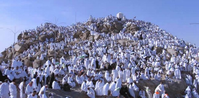 Wuquf di Arafah, sebagai rukun ibadah haji. (foto: dok ngopibareng.id)