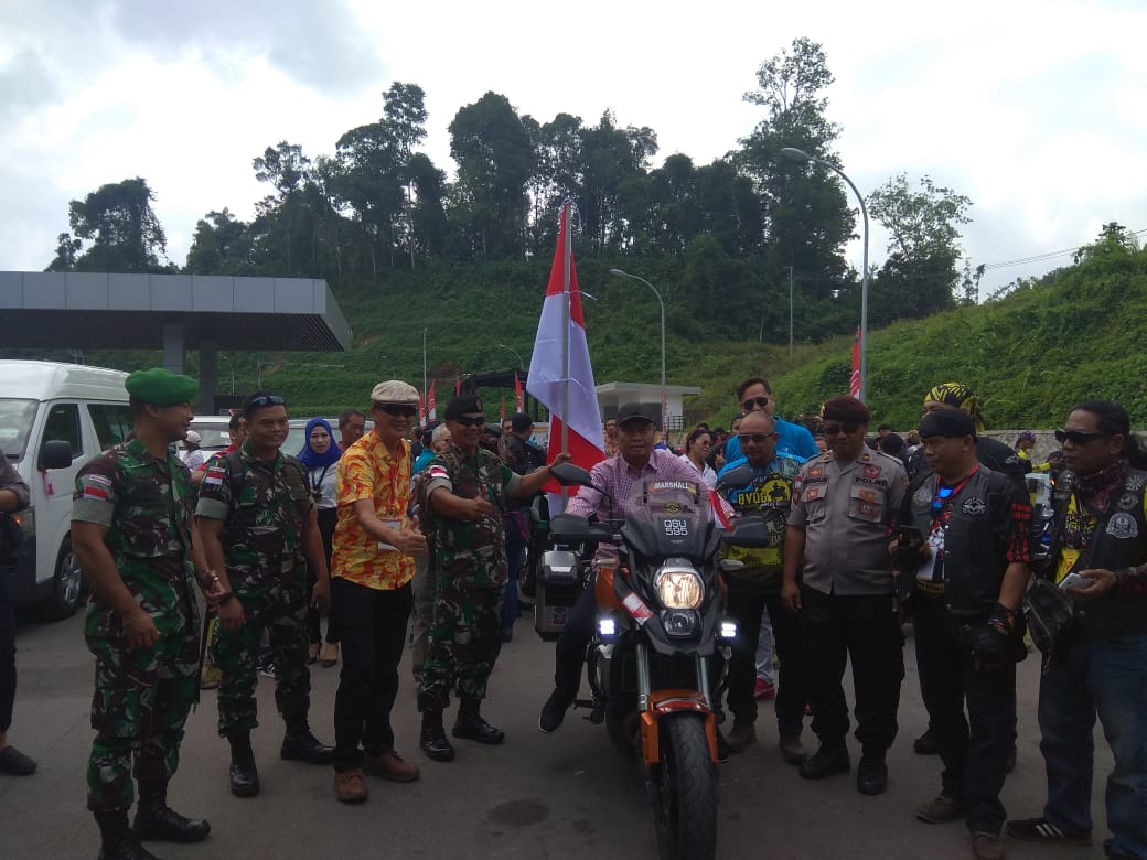 Komunitas Moge Malaysia ramaikan Festival Wonderful Indonesia 2018. foto:kemenpar