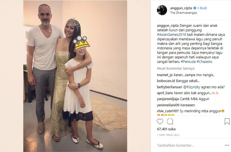 Instagram Anggun.