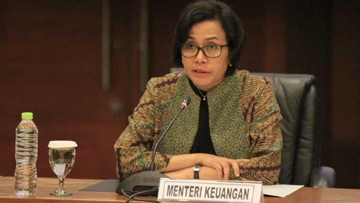 Menteri keuangan Sri Mulyani