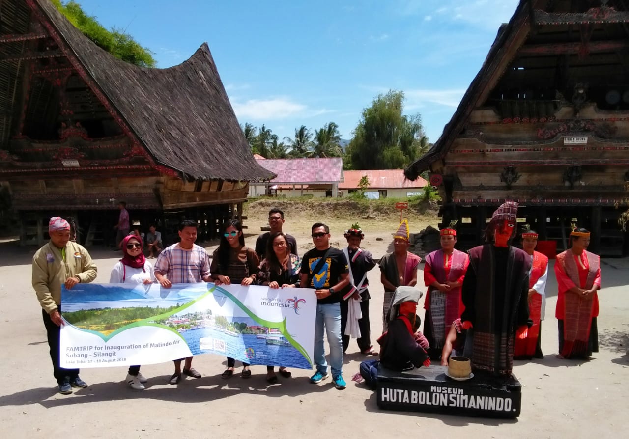 Peserta Famtrip itu. foto:kemenpar