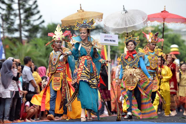 Yang seperti ini akan hadir lagi lebih spektakuler. foto: dok lampungkrakataufesival.