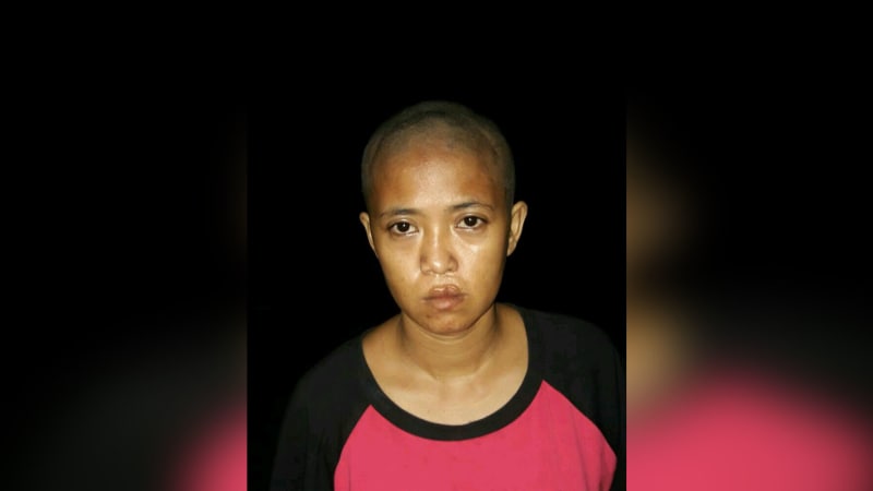 Maghfiroh dibotaki dan dianiaya mantan majikannya, Emmanuel Alvino. Foto: dok Polres Bogor.