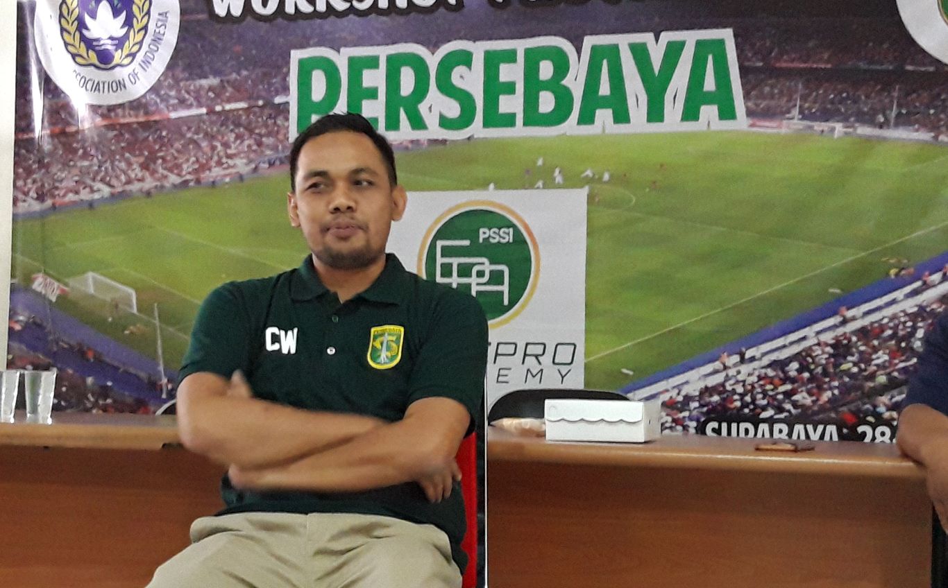 Manajer Persebaya Candra Wahyudi. (foto: Haris/ngopibareng)