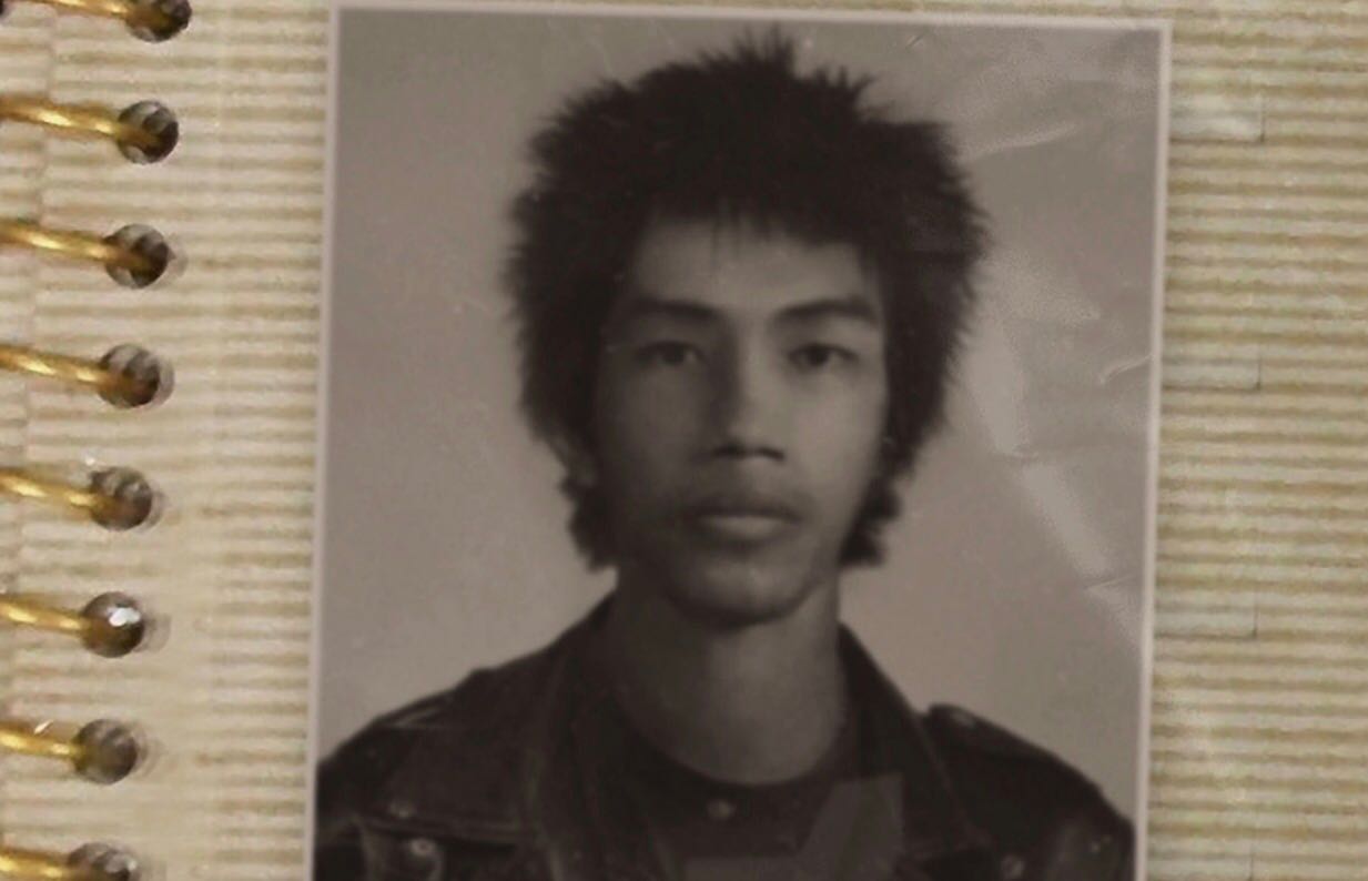 Foto pria Punk mirip Jokowi. Foto : INSTAGRAM 