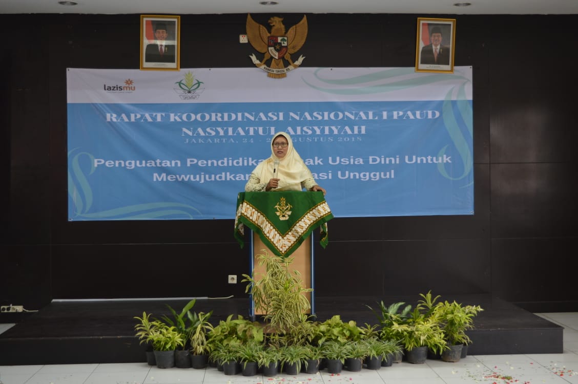 PENDIDIKAN Pimpinan Pusat Nasyiatul Aisyiyah dalam Rakornas PAUD Nasyiatul Aisyiyah di Lembaga Penelitian Mutu Pendidikan (LPMP) Jakarta. (foto: md for ngopibareng.id)