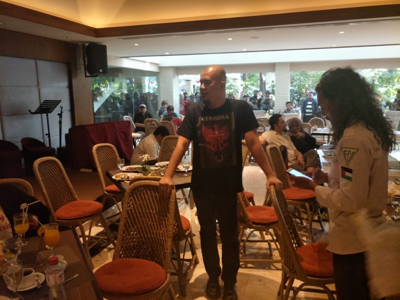 Dhani saat ditemui di Hotel Elmi Surabaya, Minggu, 26 Agustus 2018. (Foto: Farid/ngopibareng.id)