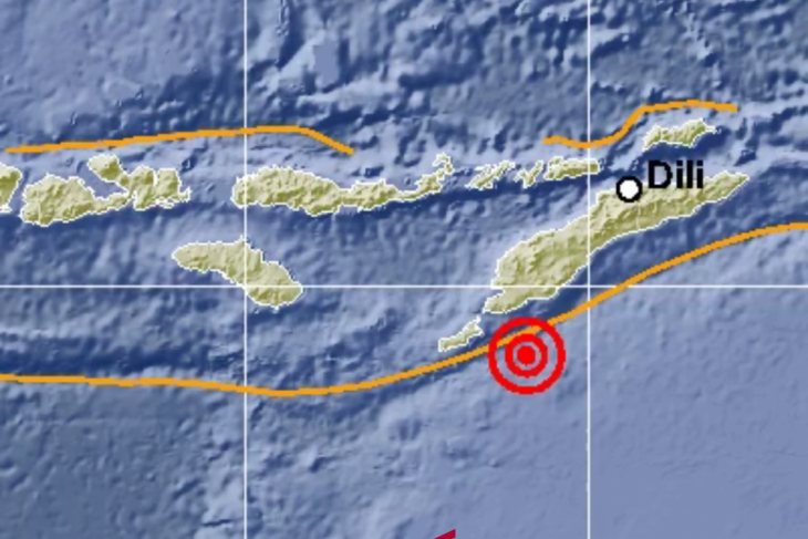 Pusat Gempa Kupang. Foto : BMKG