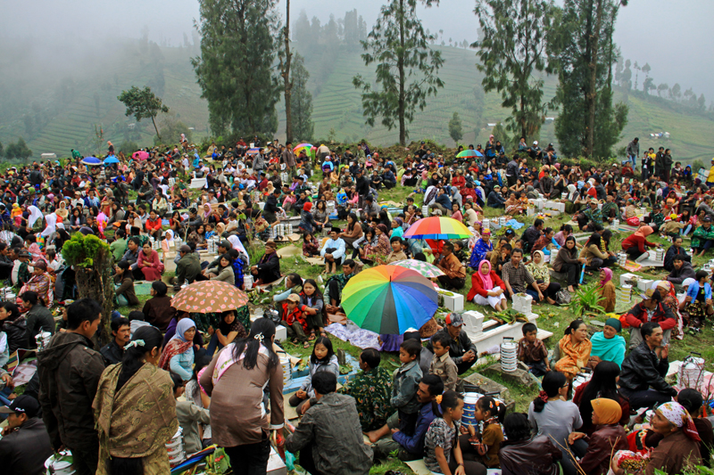 Bagian dari keramaian Hari Raya Karo. foto:ist/post357