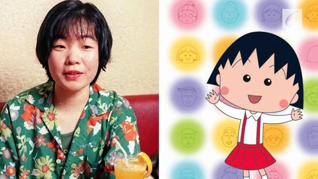 Momoko Sakura pencipta manga Chibi Maruko Chan dalam bentuk komik dan serial televisi. 