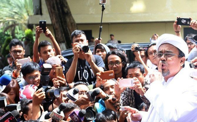 Habieb Rizieq Shihab. (Foto: JawaPos)