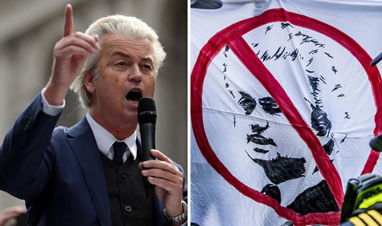 Politisi Belanda Geert Wilders yang menggelar lomba gambar kartun Nabi Muhammad berhdiah Rp148 juta.