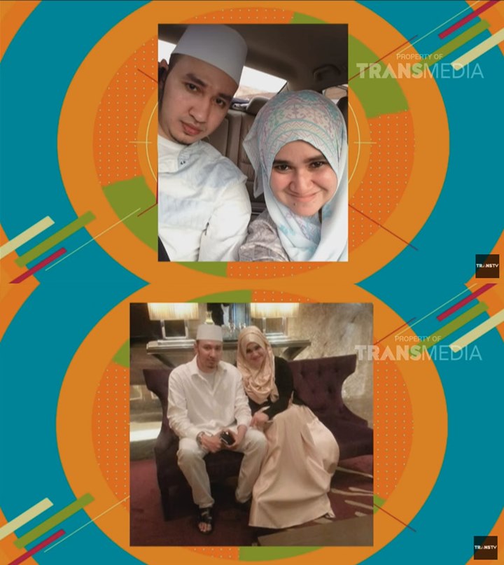 Habib Usman bersama mantan istri pertama, Ria Tatu. Foto: Transmedia.