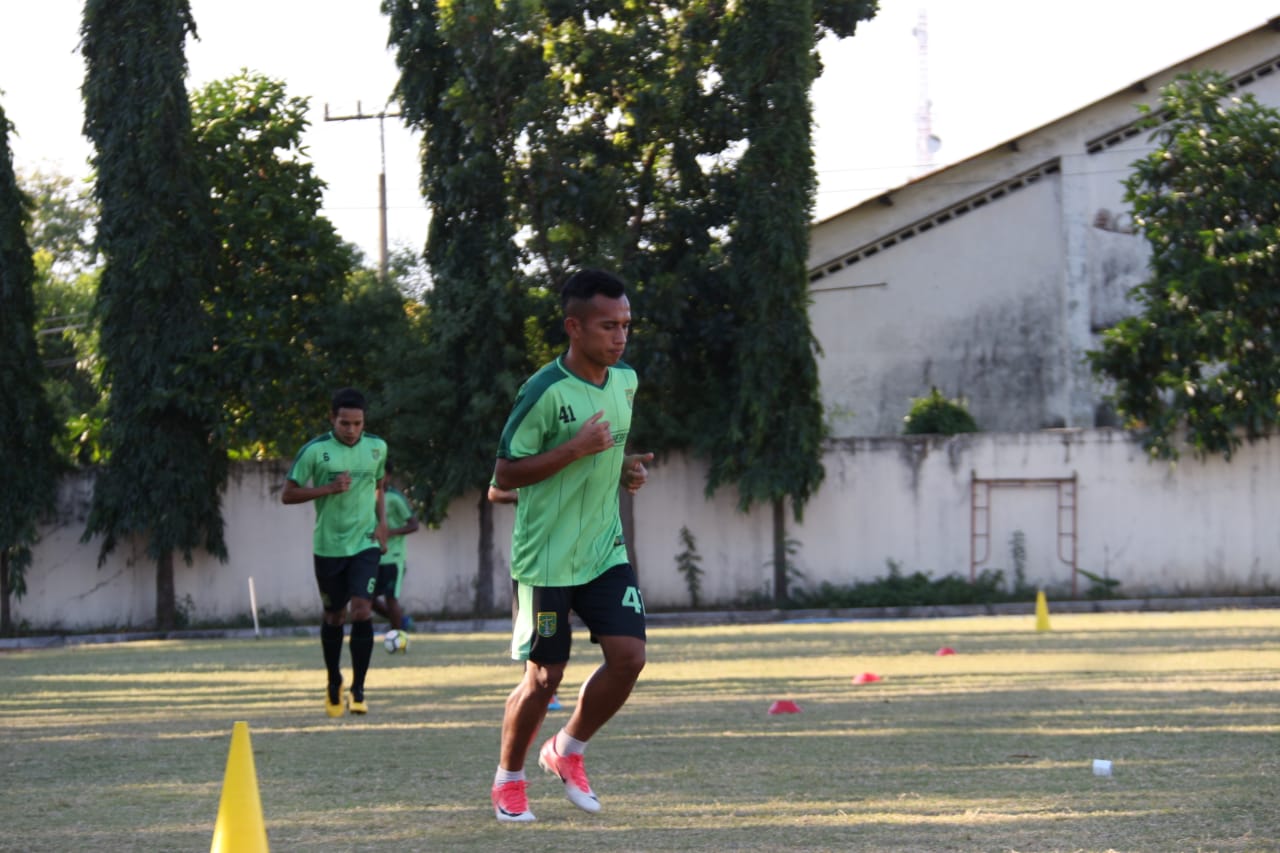 Winger Persebaya, Irfan Jaya. (foto: Haris/ngopibareng)