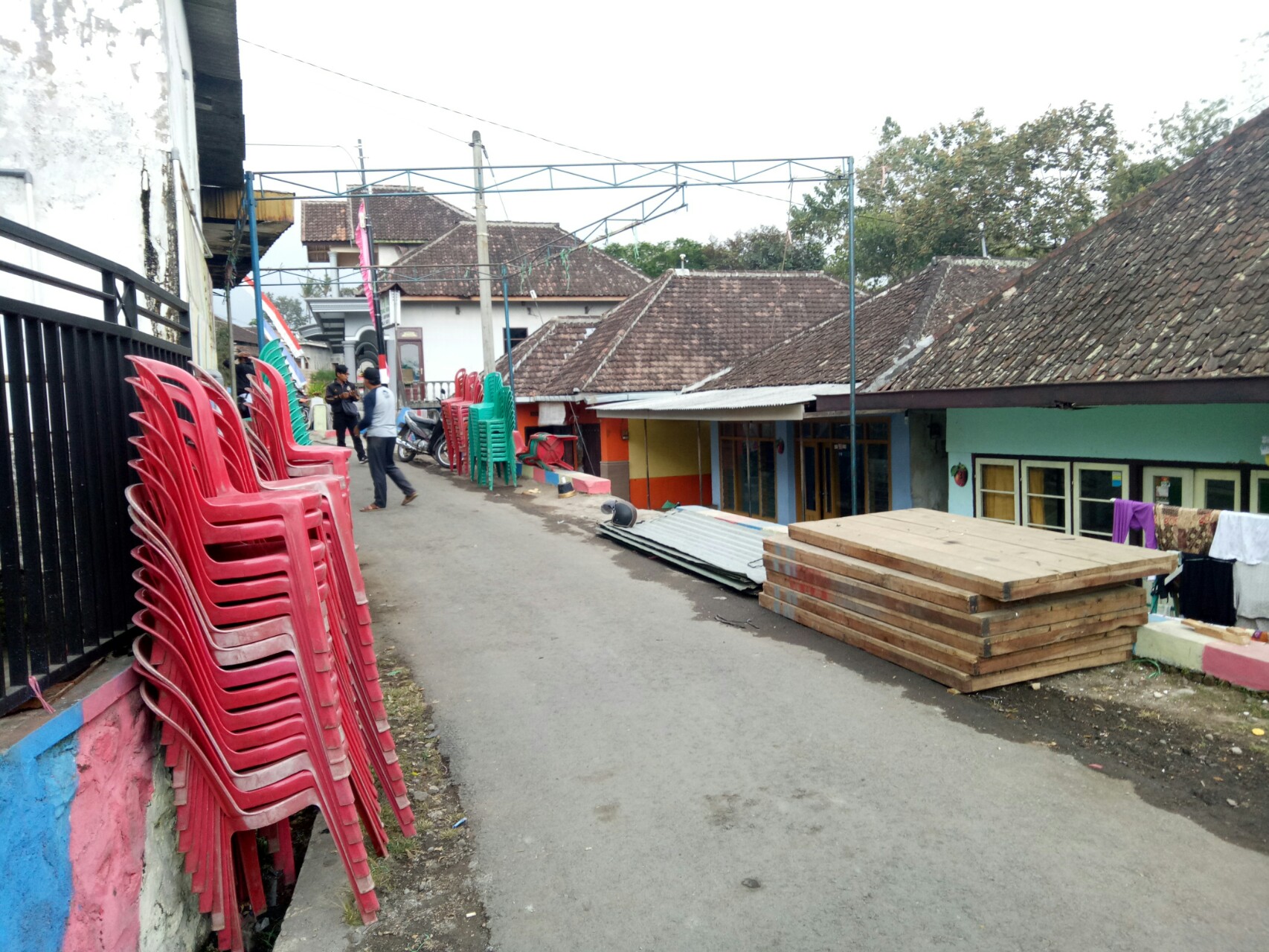 Lokasi pesta pernikahan viral di Kota Batu, Jawa Timur. (Foto: Umar/ngpobareng.id)