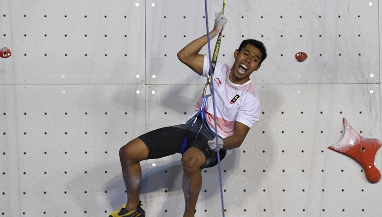 Rindi “Spiderman” Sufriyanto (Foto: Antara)