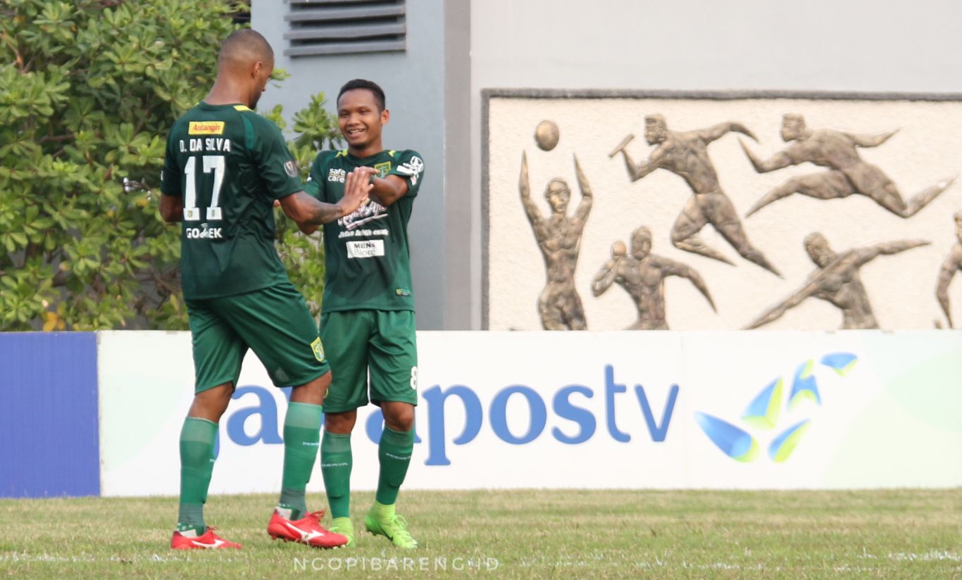 Winger Persebaya, Oktavianus Fernando. (foto: Haris/ngopibareng)