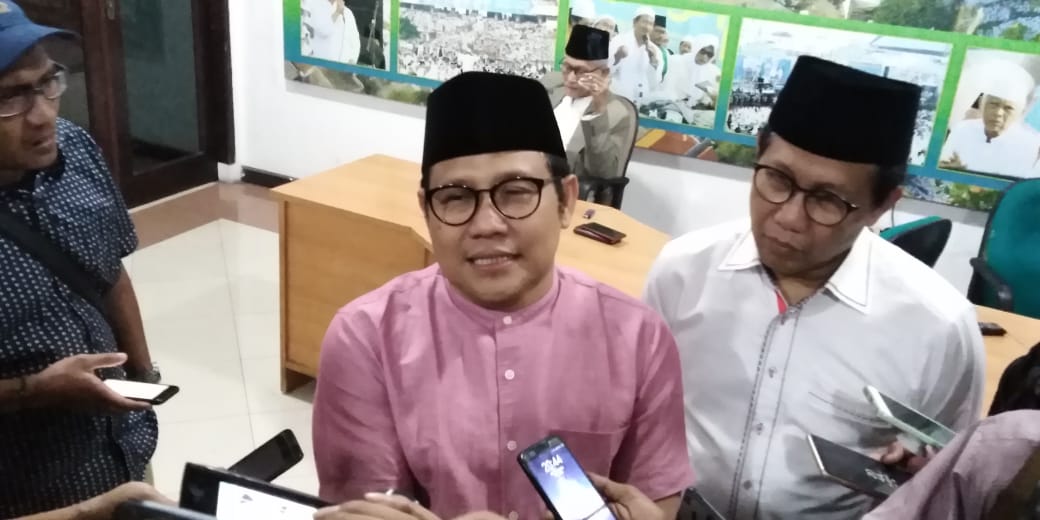  Cak Imin, saat ditemui di Kantor PWNU Jatim, Surabaya, Senin, 3 September 2018. (Foto: farid/ngopibareng.id)