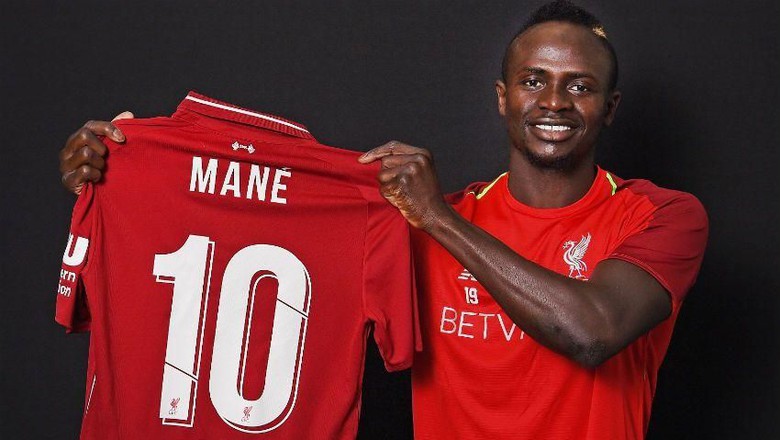 Sadio Mane, penyerang Liverpool.