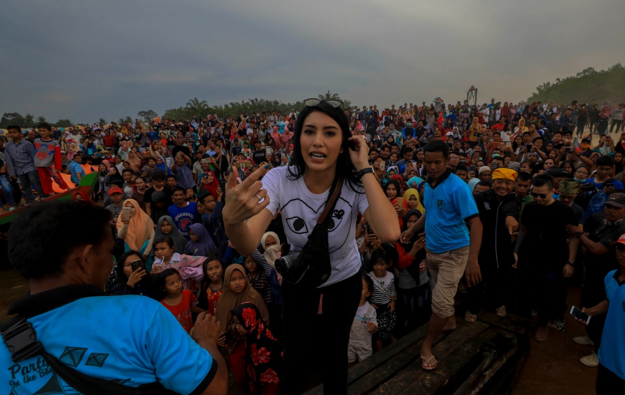 Wow ada Tyas Mirasih, kerennn. foto:genpi